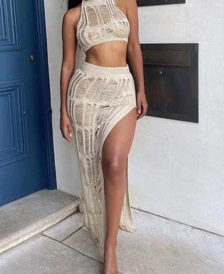 Knitted Two Piece